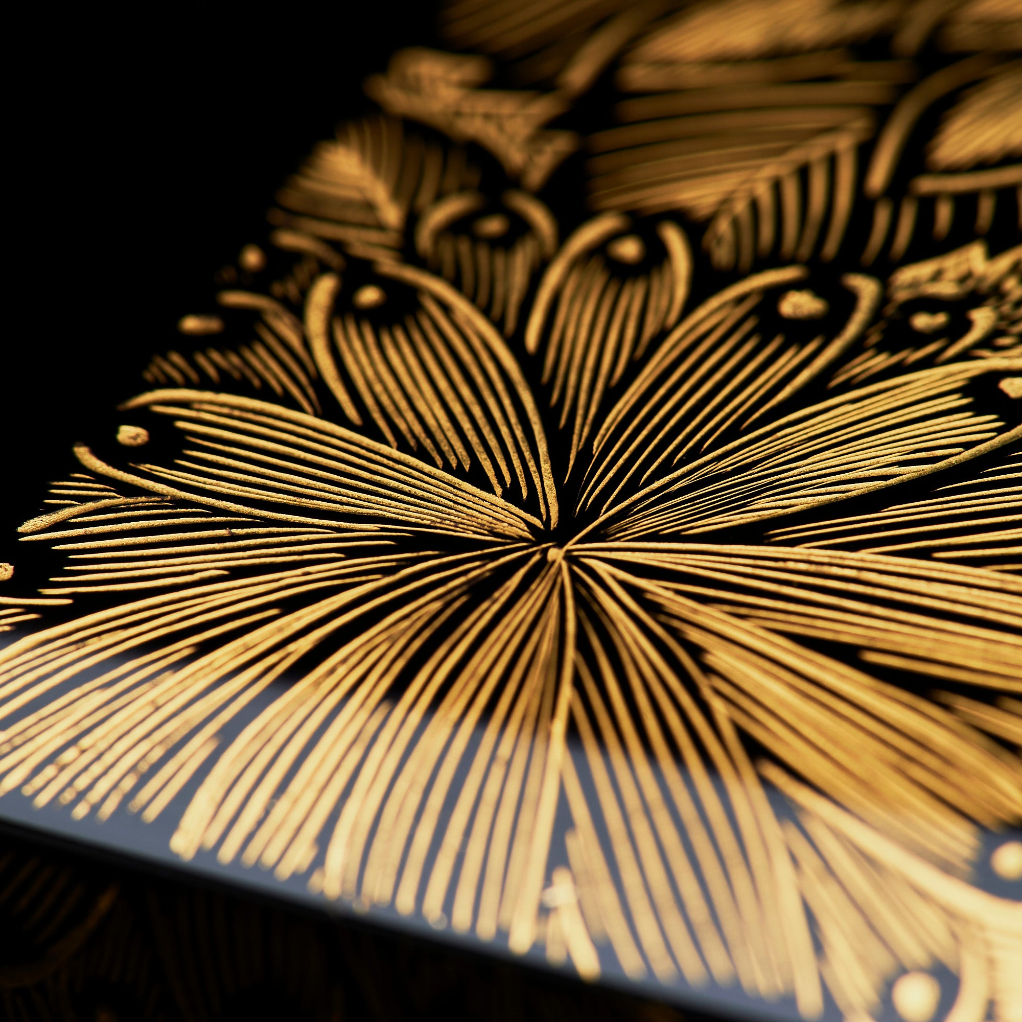 Moon and Chrysanthemum Jubako Bento Box