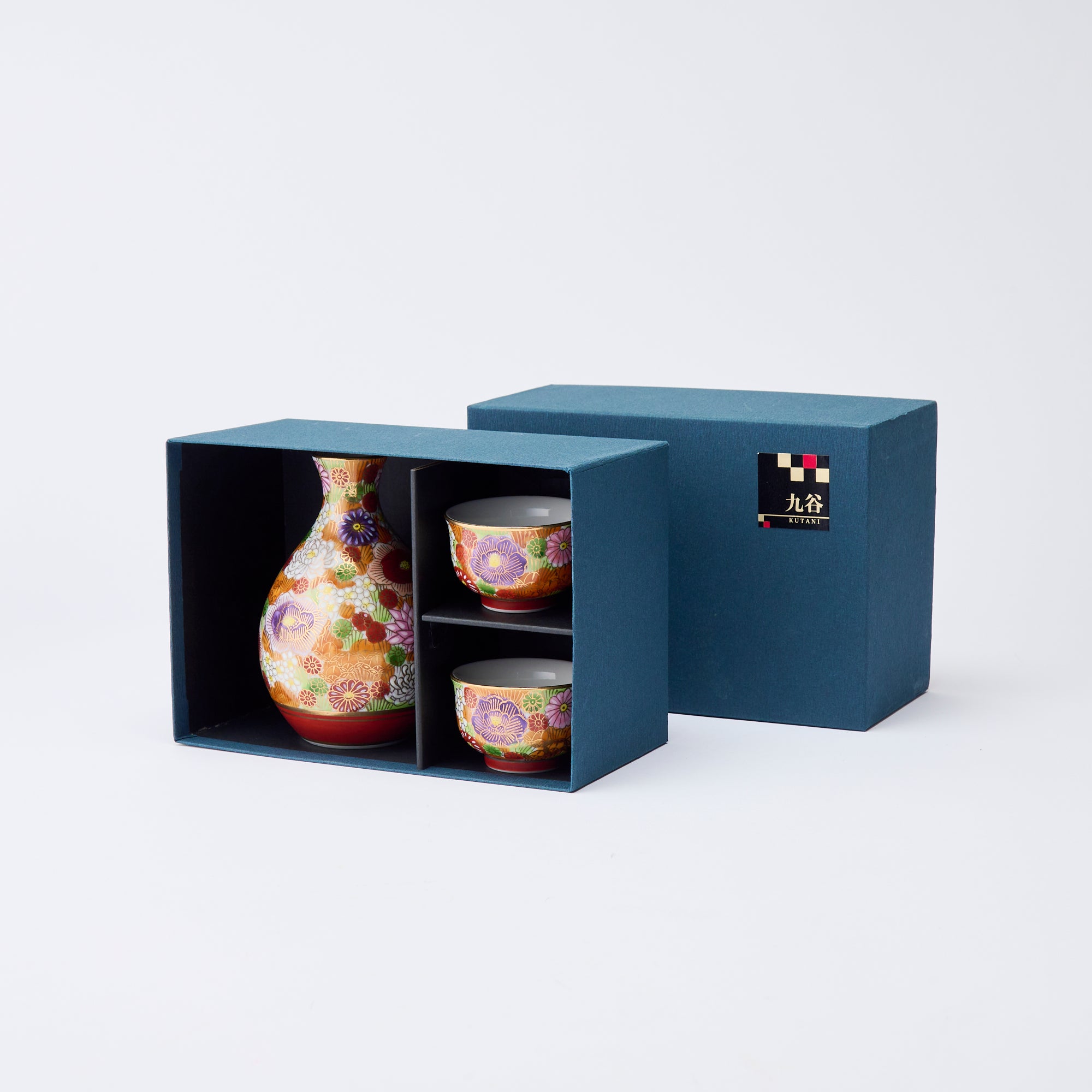 Vibrant Hanazume Sake Set