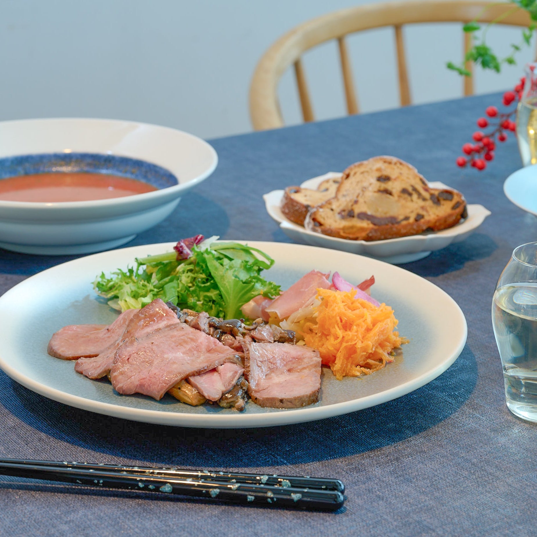 Peacock Dinner Plate