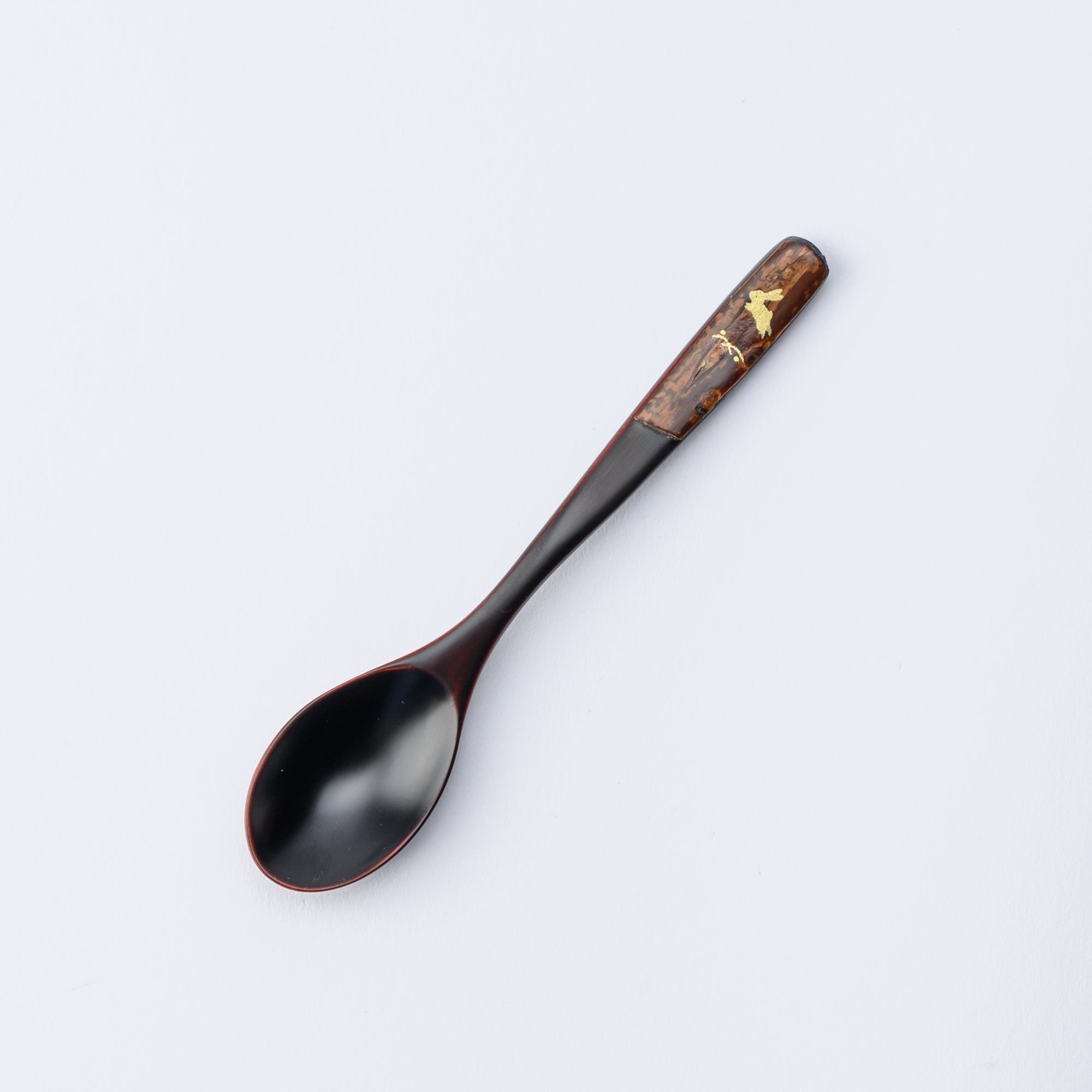 Golden Rabbit Dessert Spoon