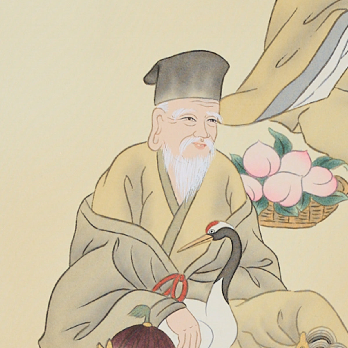 Seven Lucky Gods Kakejiku Hanging Scroll