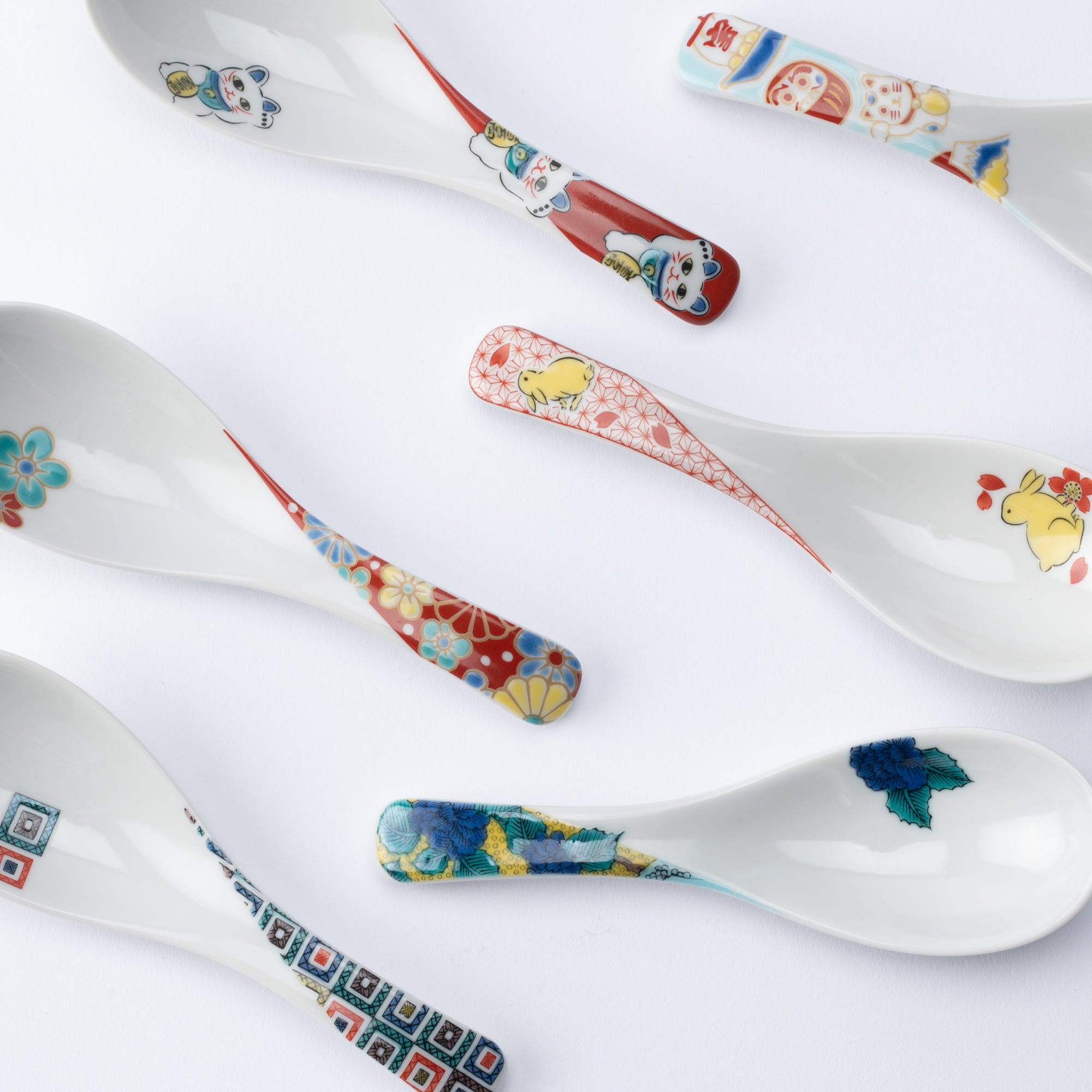 Patterned Ramen Spoon