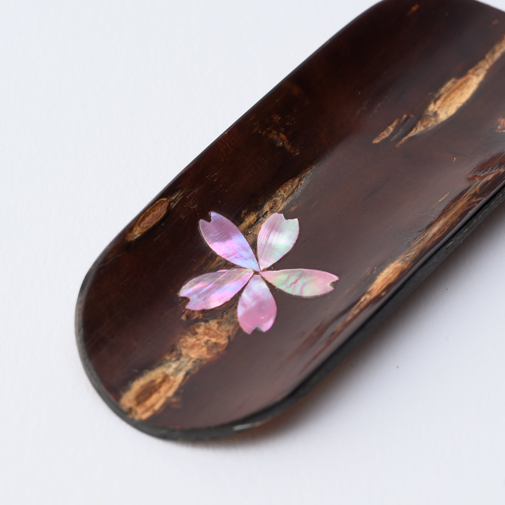 Pink Shell Inlay Sakura Chasaji Teaspoon