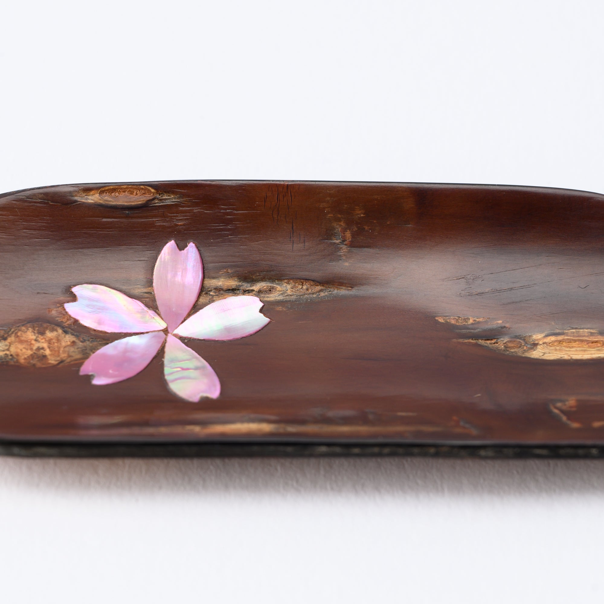 Pink Shell Inlay Sakura Chasaji Teaspoon