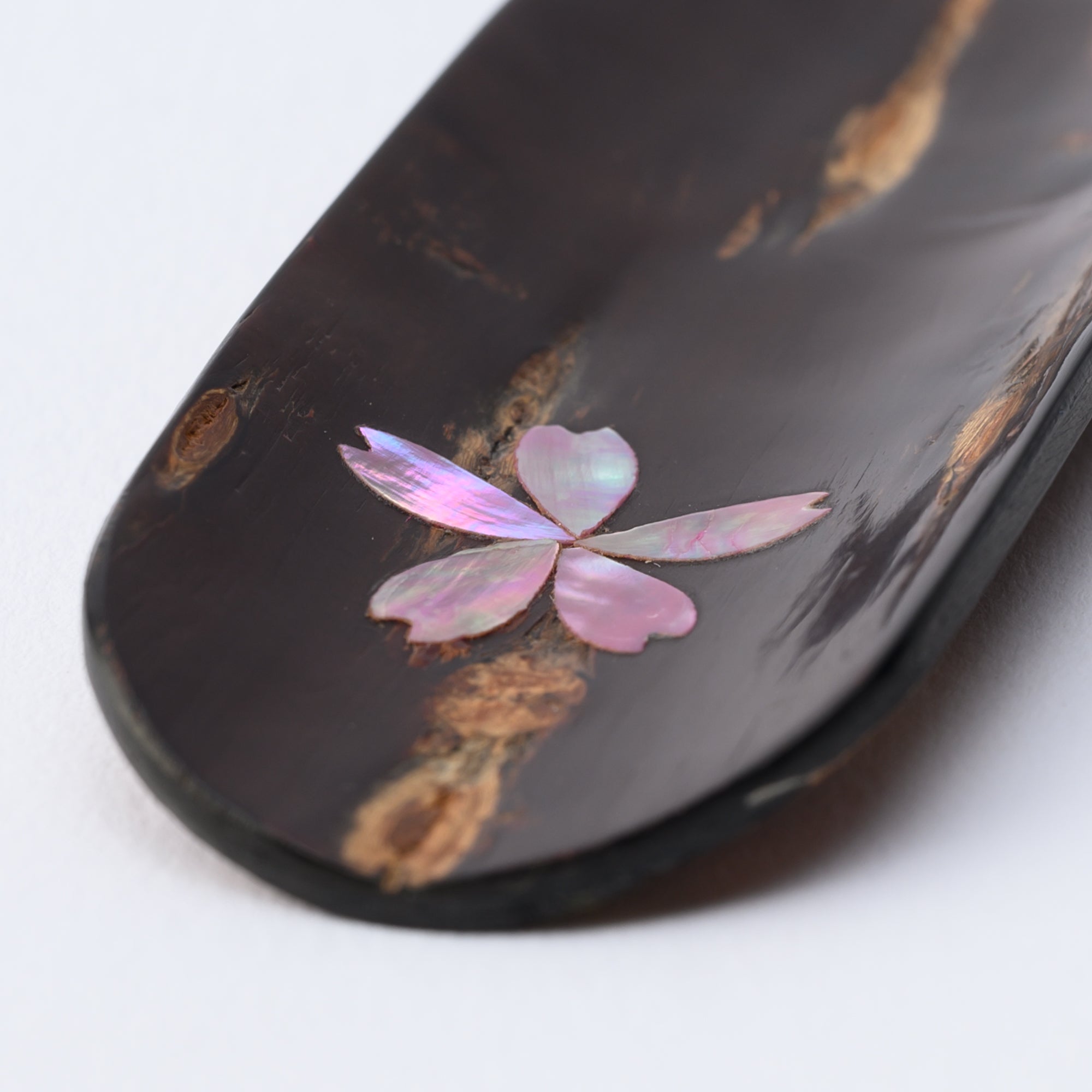 Pink Shell Inlay Sakura Chasaji Teaspoon