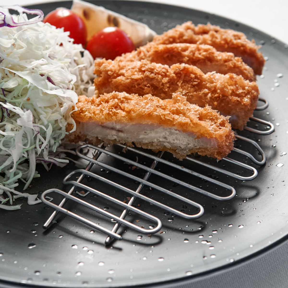 Rejilla para Tonkatsu de Media Luna