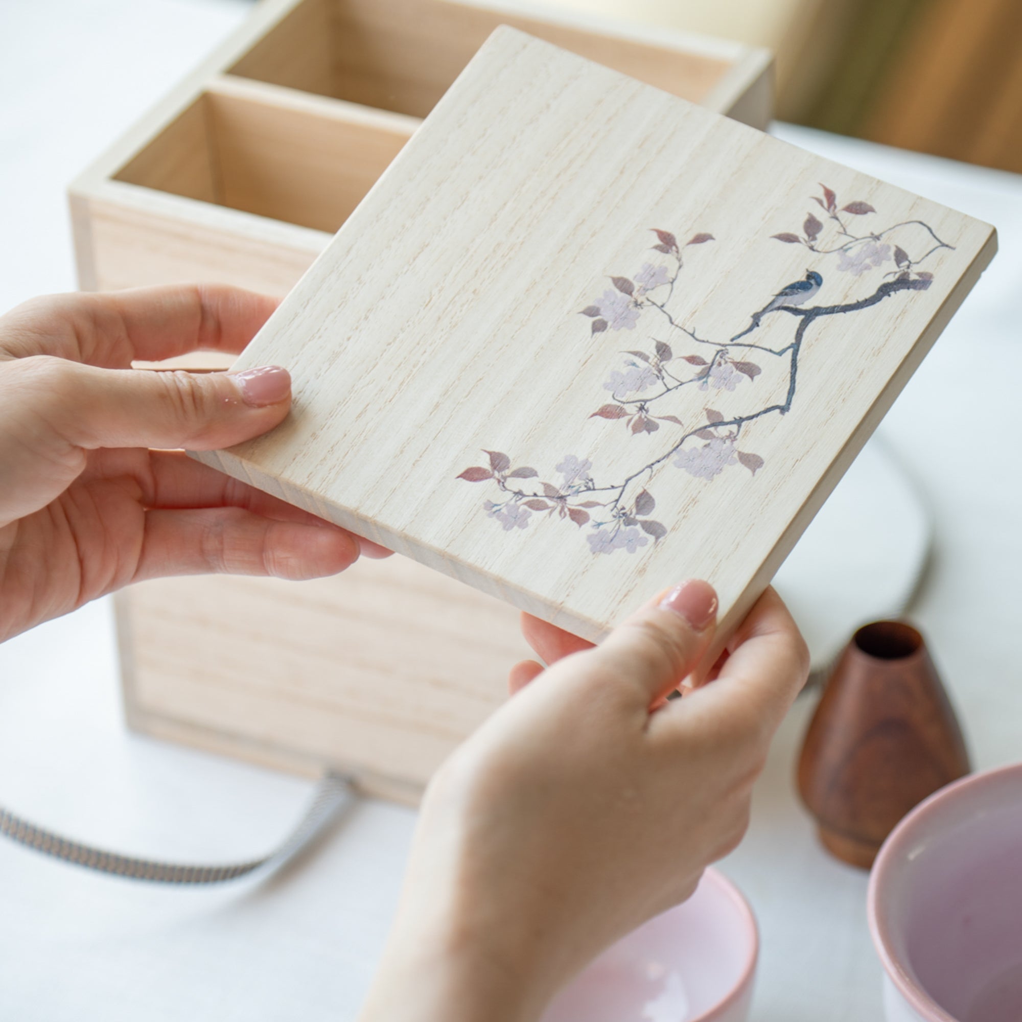 Pink Gradient Matcha Tea Set