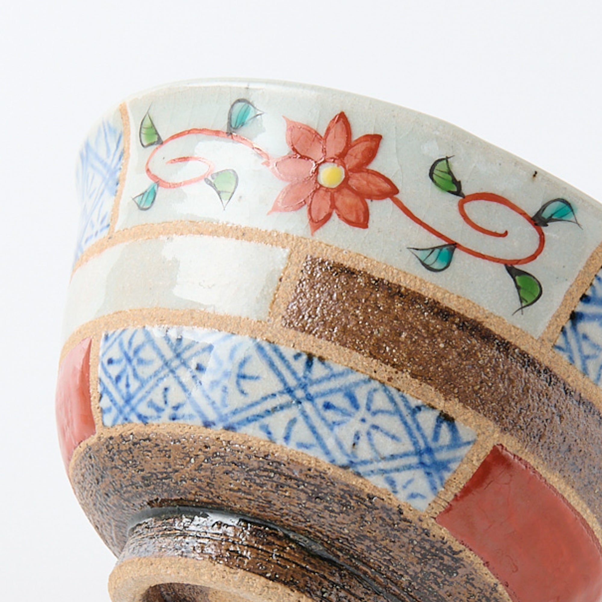 Cuenco Donburi con diseño floral de 6,2 pulgadas