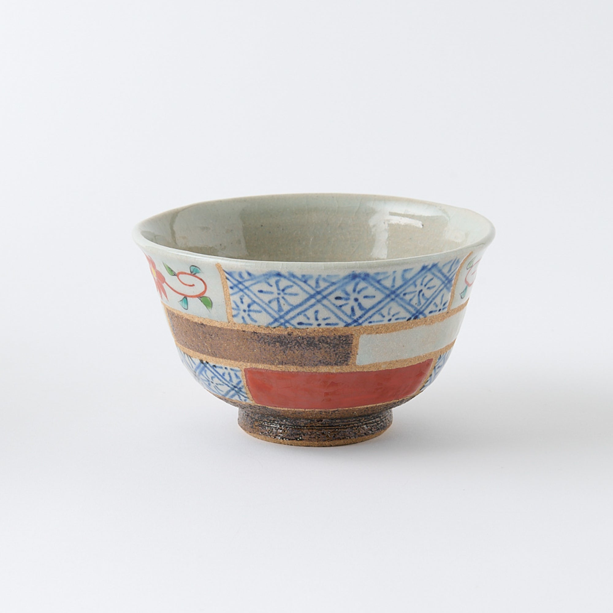 Cuenco Donburi con diseño floral de 6,2 pulgadas