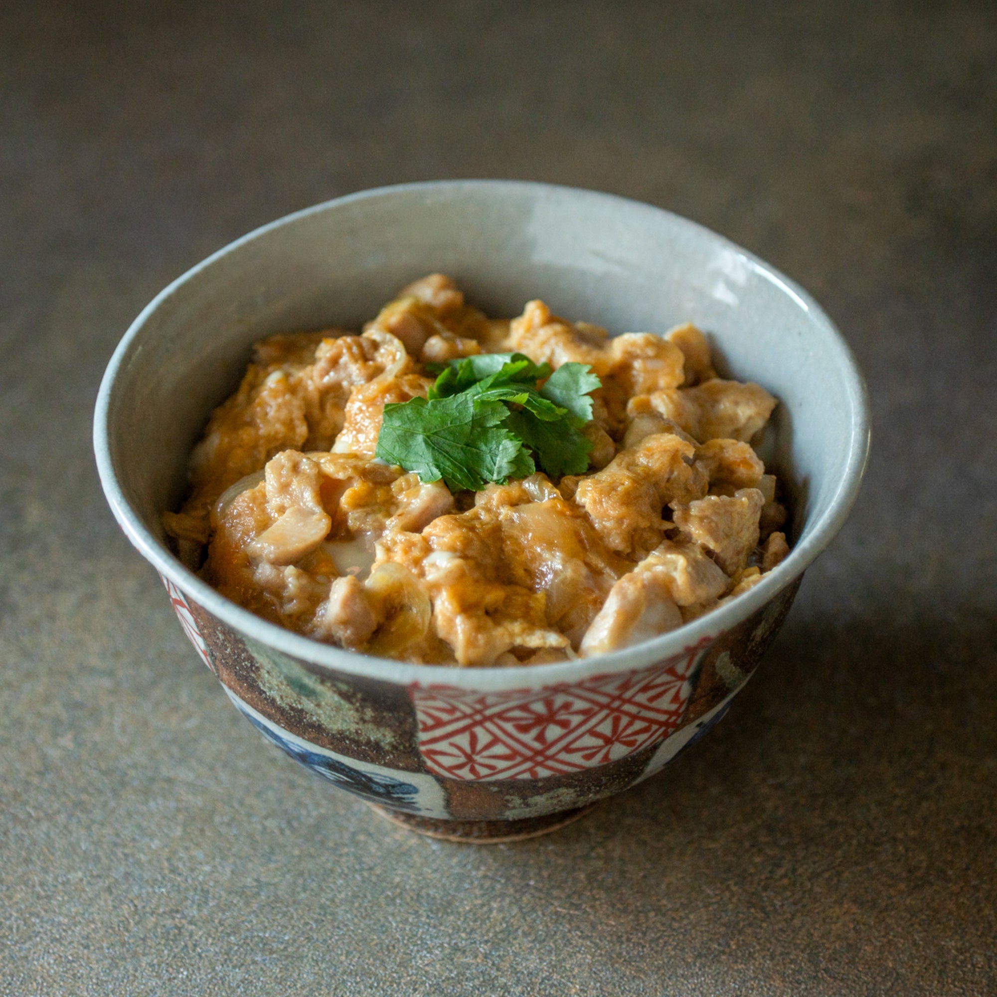 Cuenco Donburi con estampado de cuadros de 6,2 pulgadas