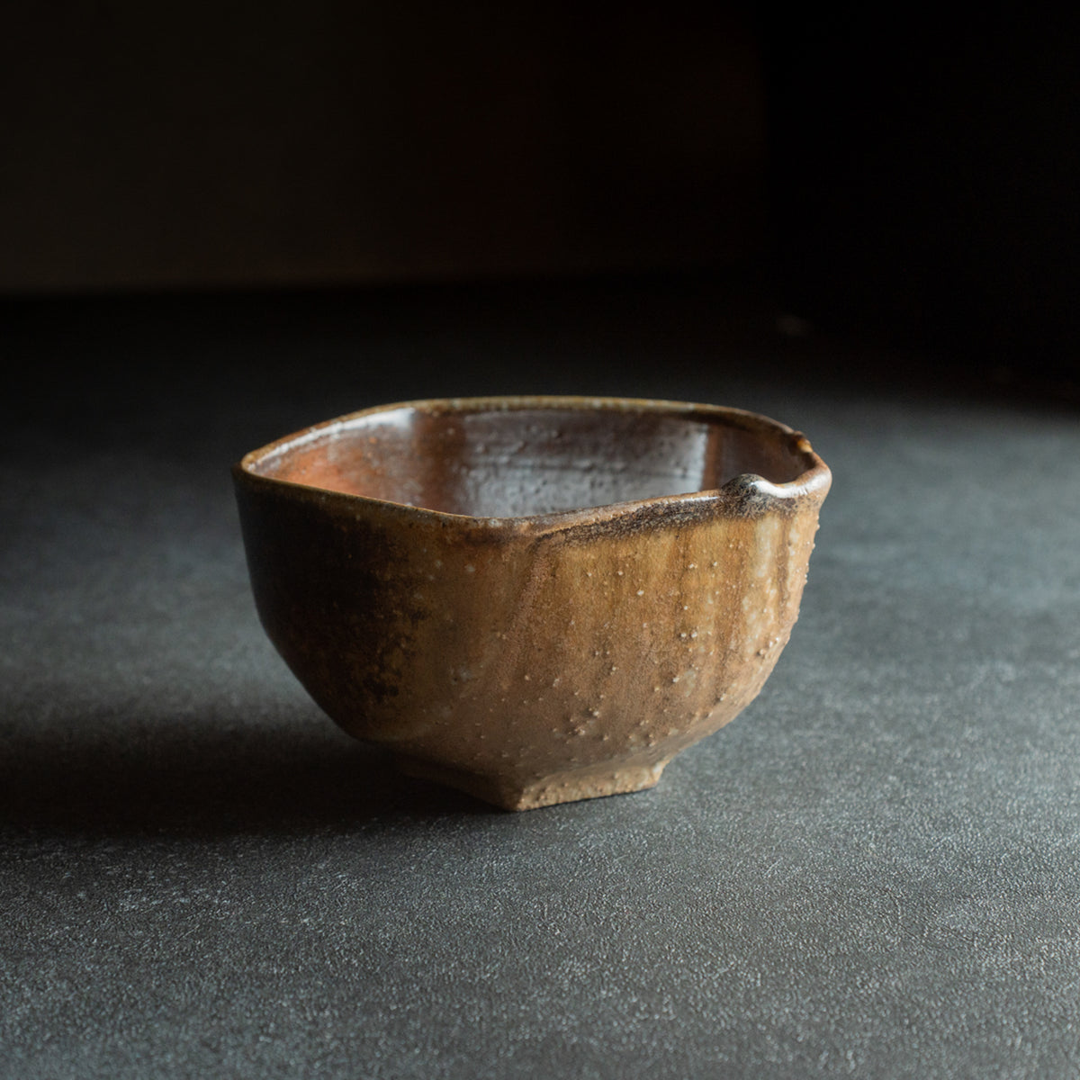 Goma Five-Sided Matcha Bowl