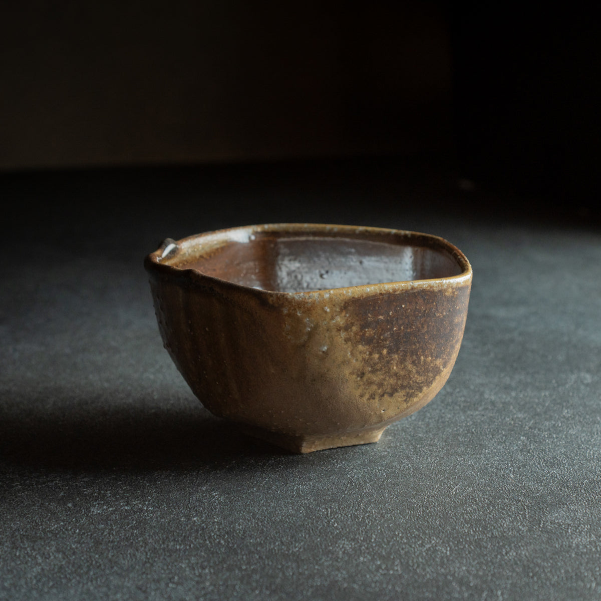 Goma Five-Sided Matcha Bowl