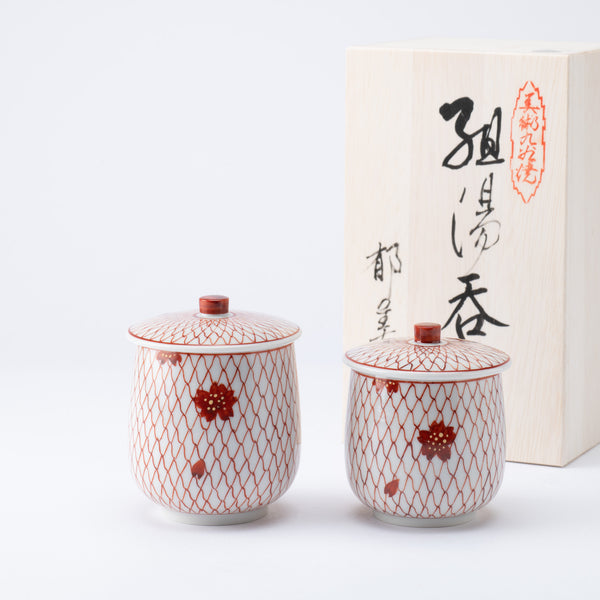 SAKURA Wood Tea Cup - Handcrafted by artisan with Japanese cherry