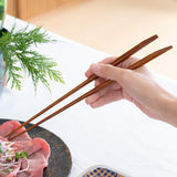 Yamachiku Lacquered Bamboo Serving Chopsticks 30cm/11.8in