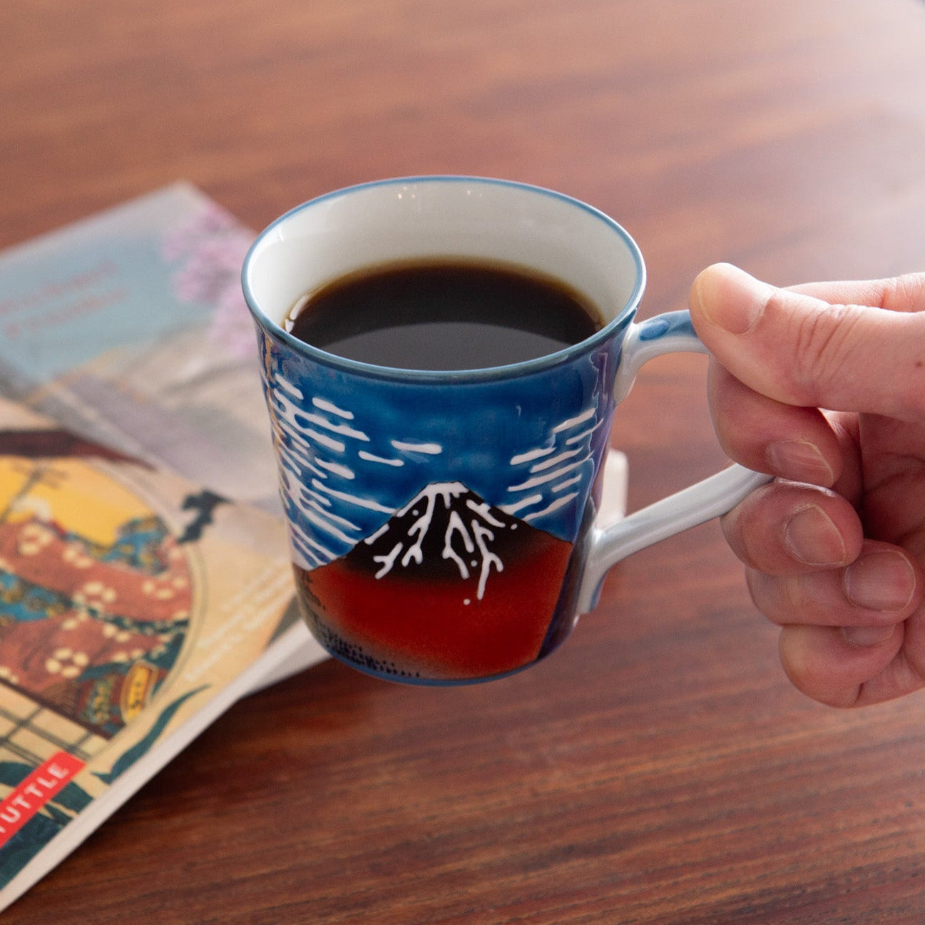 Taza Hokusai Fuji