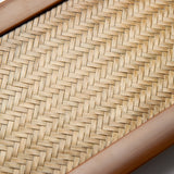 Suruga Bamboo Basketry Footed Long Tray