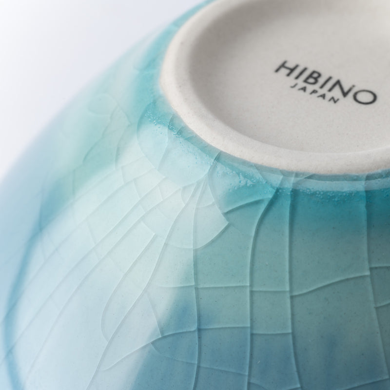 Hibino Blue Gradation Modern Mino Ware Bowl S