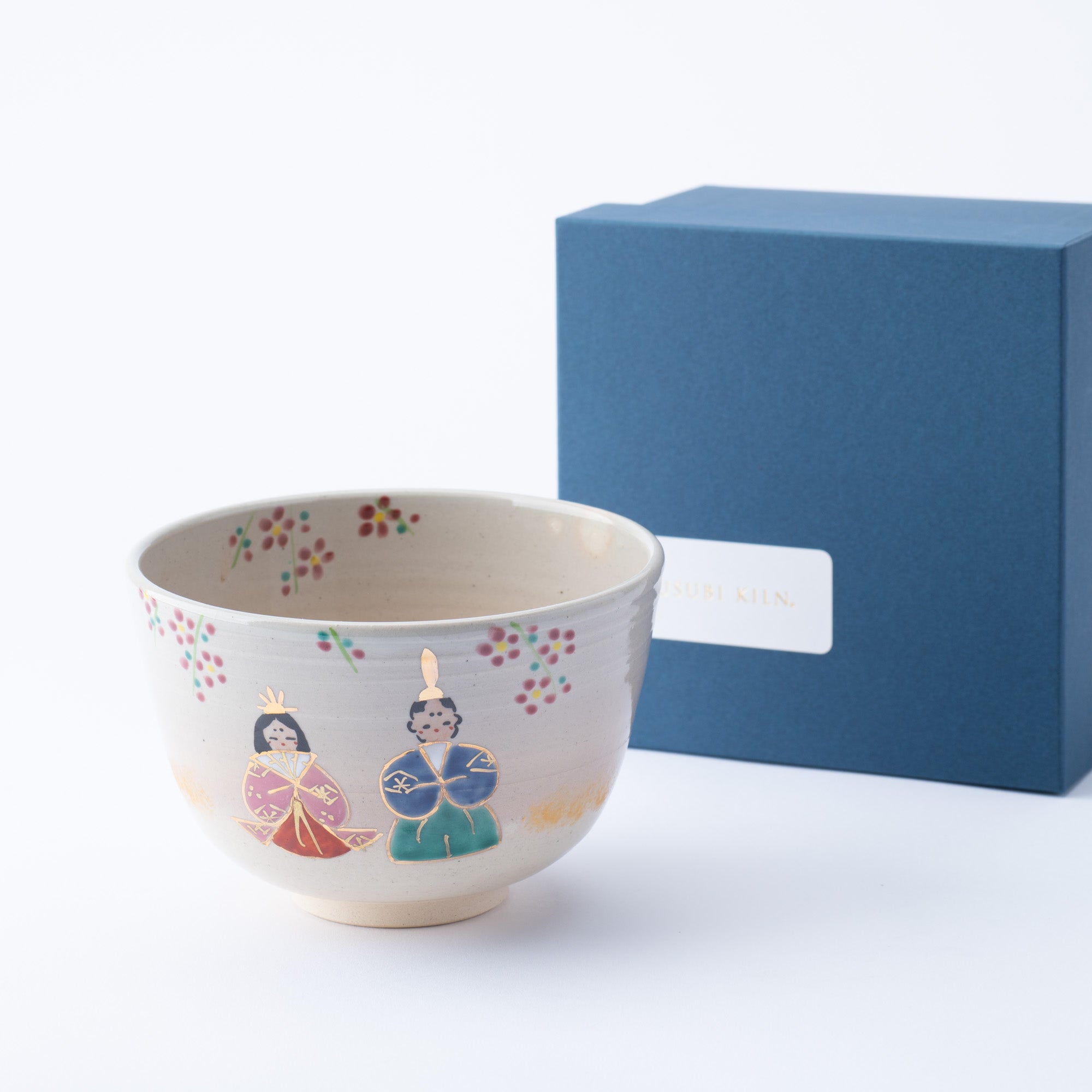 Hinamatsuri Kyo Ware Matcha Bowl