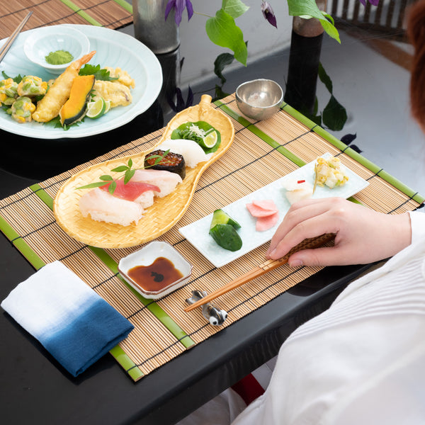 Miyabitake Reversible Japanese Bamboo Placemat