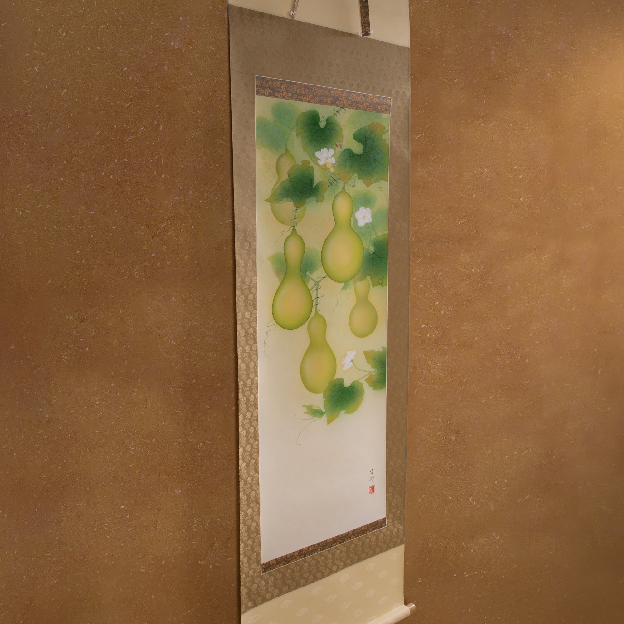 Six Gourds Kakejiku Hanging Scroll