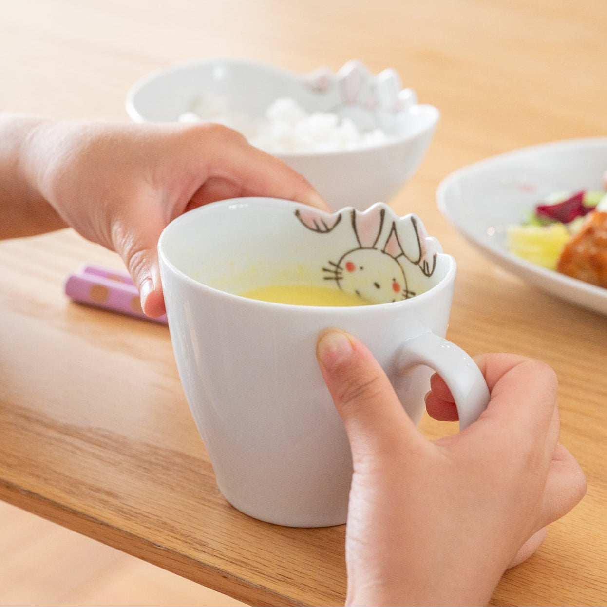 Tasse à vagues de chat