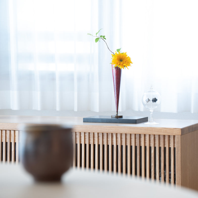 Suzu Fig Tin Flower Vase