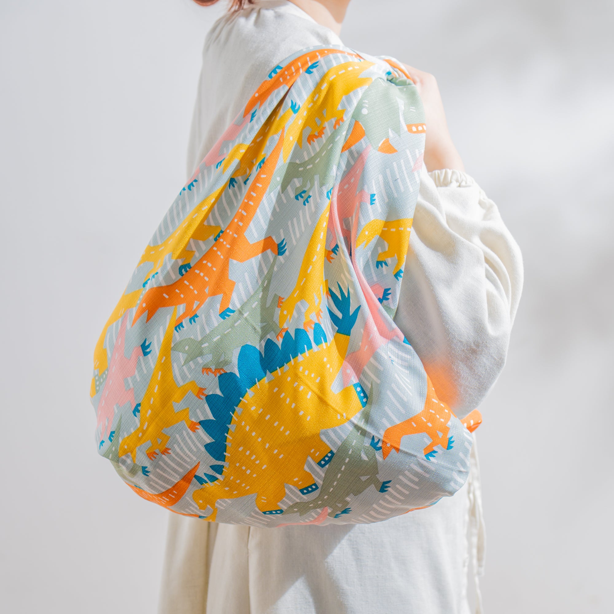 Dinosaur Organic Cotton Furoshiki 39.4in