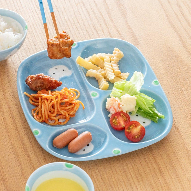 Plato dividido infantil Blue Bear