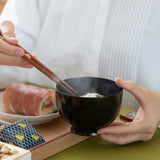 Sakura Tree Yamanaka Lacquerware Miso Soup Bowl