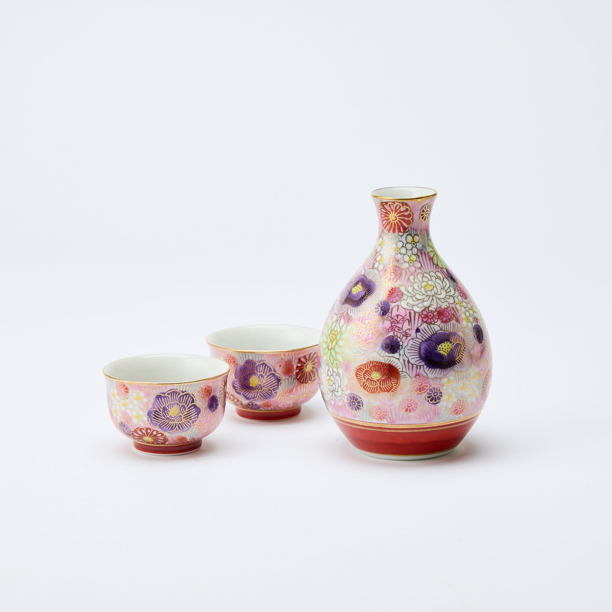 Vibrant Hanazume Sake Set