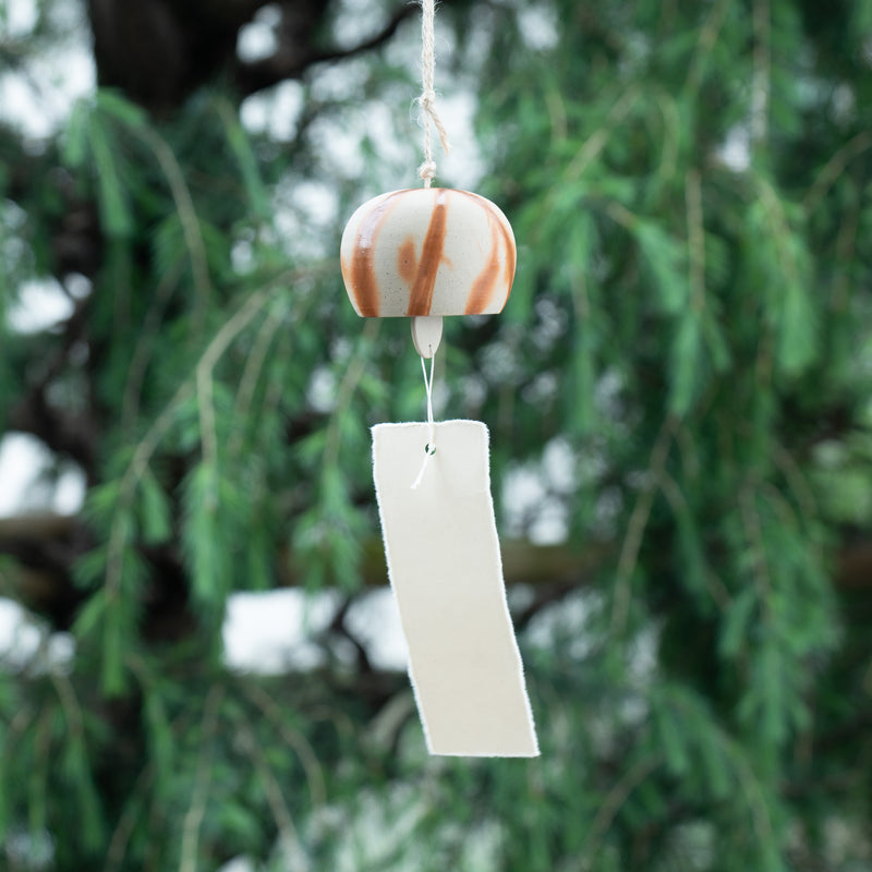 Hozan Kiln Hidasuki Bizen Ware Wind Bell