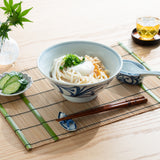 Baizan Kiln Arabesque Tobe Ramen Bowl M