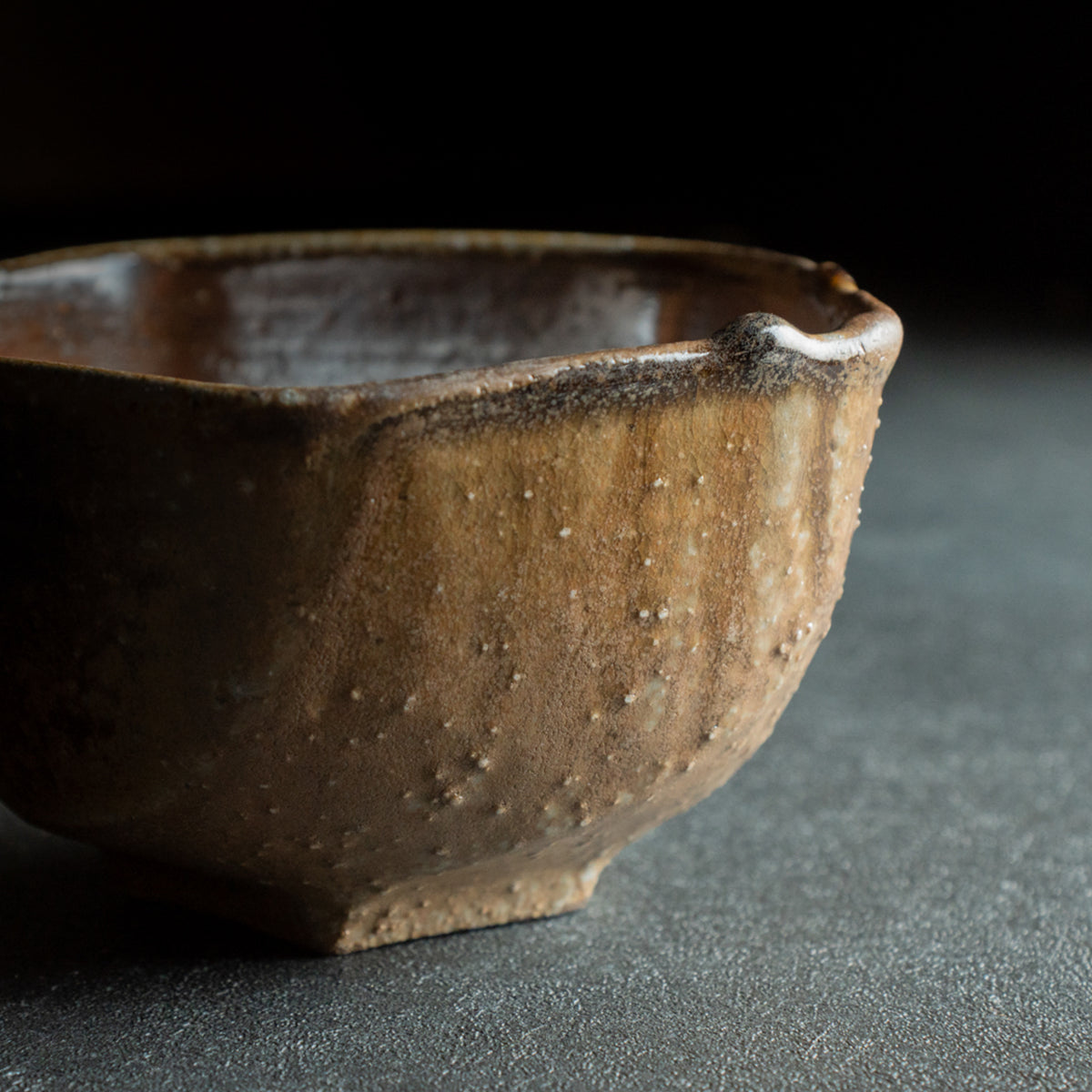 Goma Five-Sided Matcha Bowl