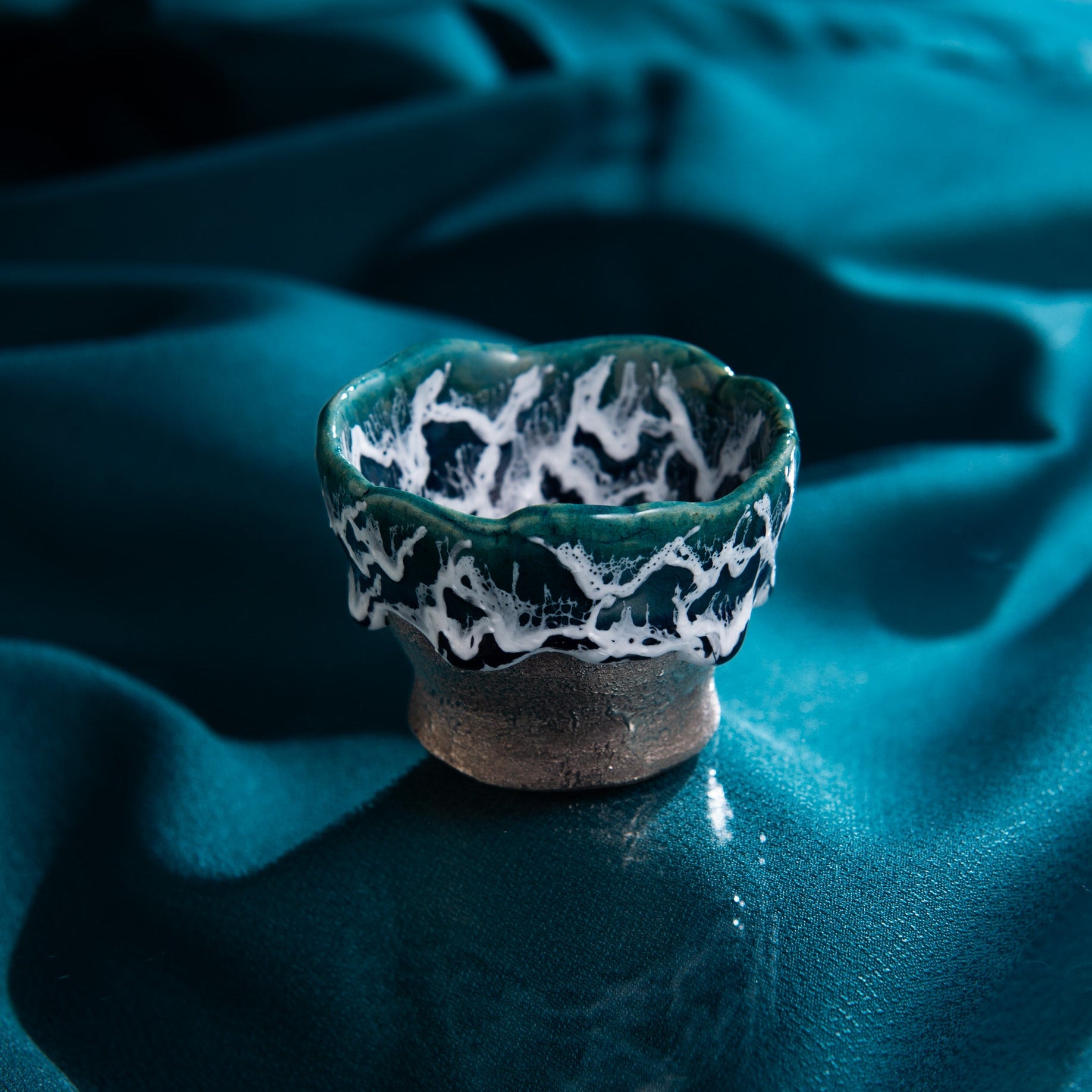 Sazameku Cascade Guinomi Sake Cup