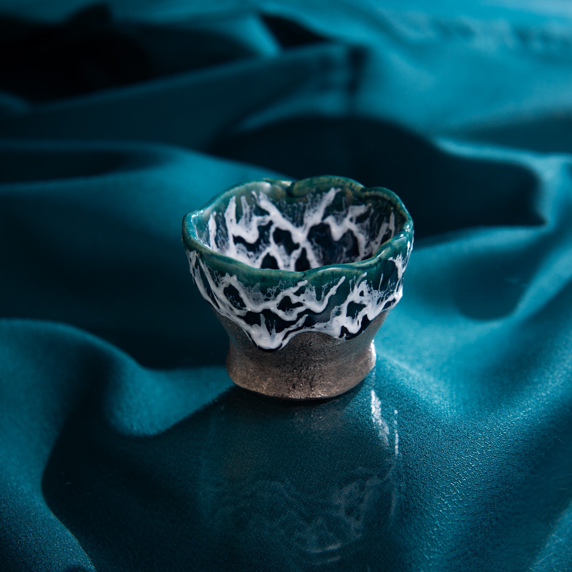 Sazameku Cascade Guinomi Sake Cup