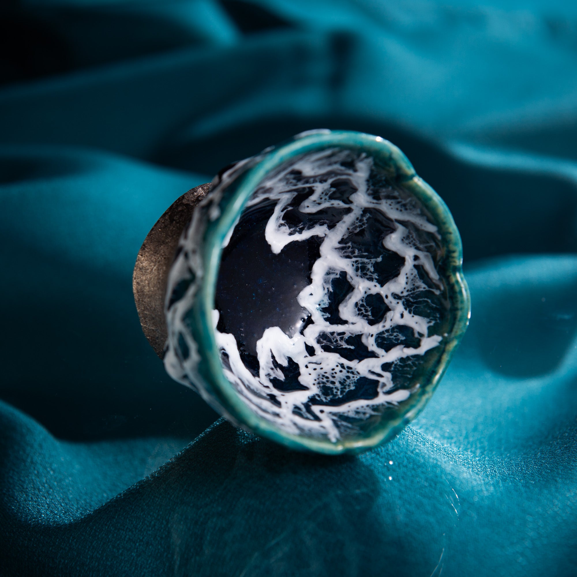 Sazameku Cascade Guinomi Sake Cup