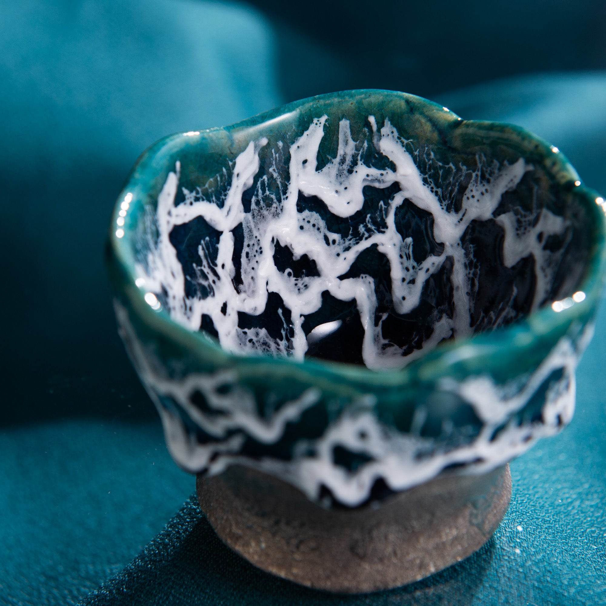 Sazameku Cascade Guinomi Sake Cup