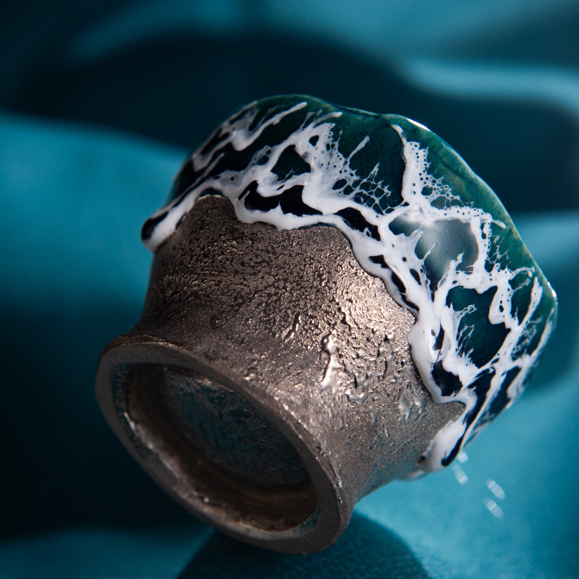 Sazameku Cascade Guinomi Sake Cup