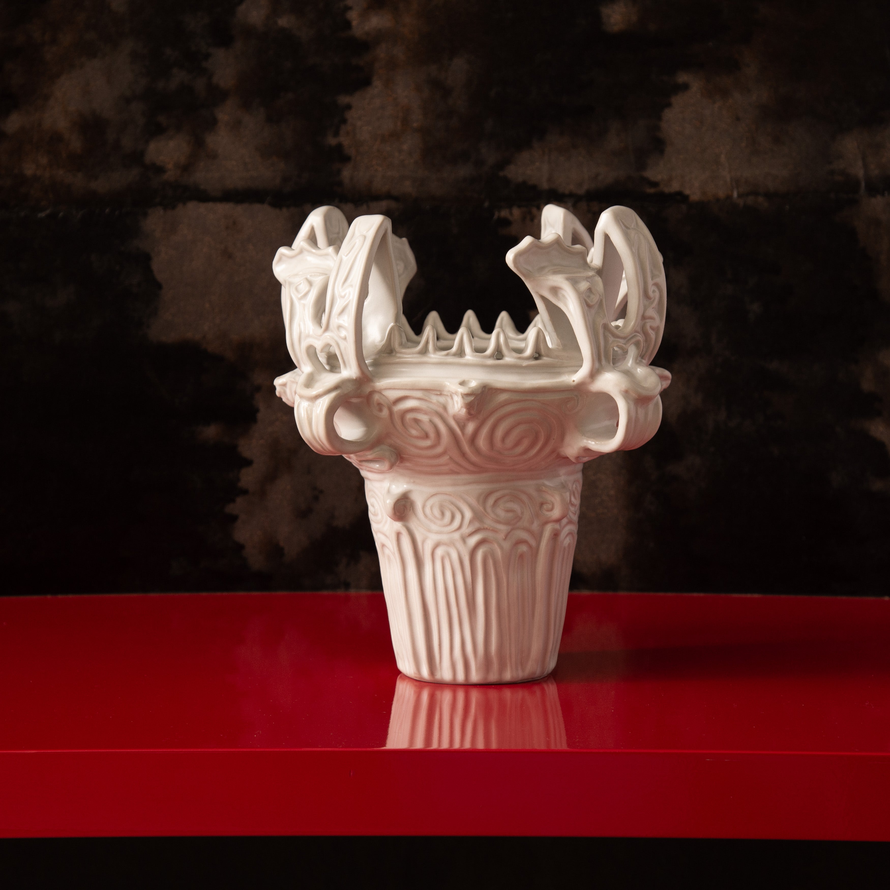 Homura White Jomon Flame Vessel