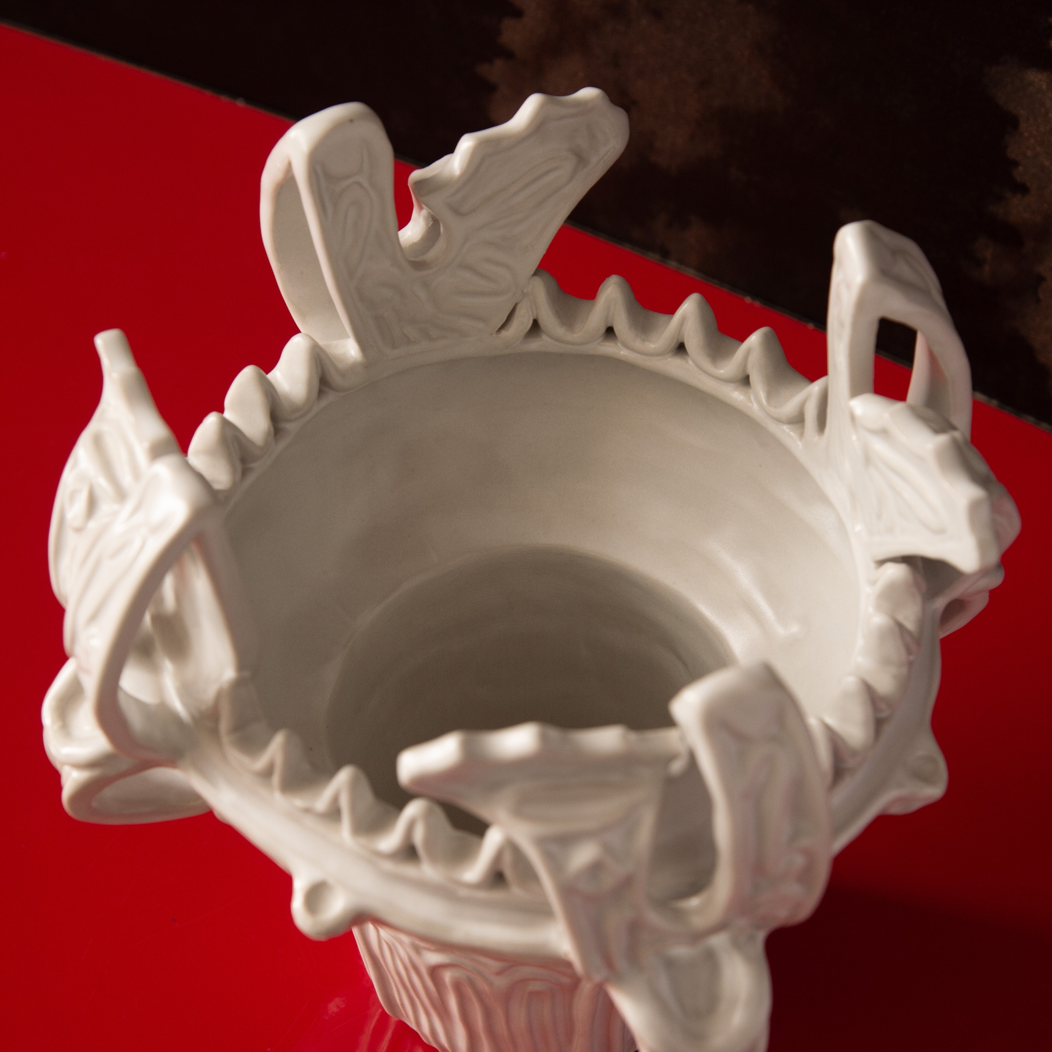 Homura White Jomon Flame Vessel