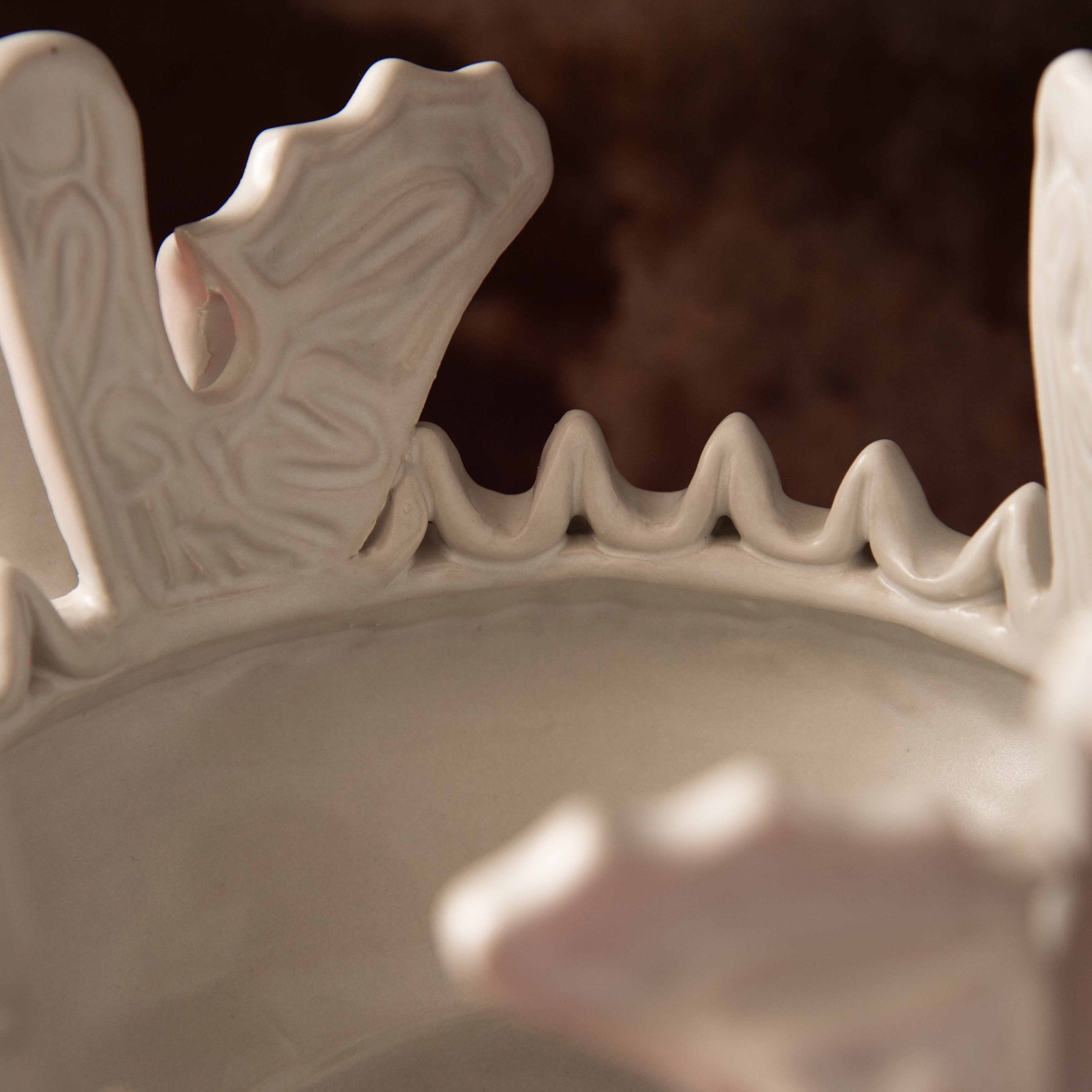 Homura White Jomon Flame Vessel