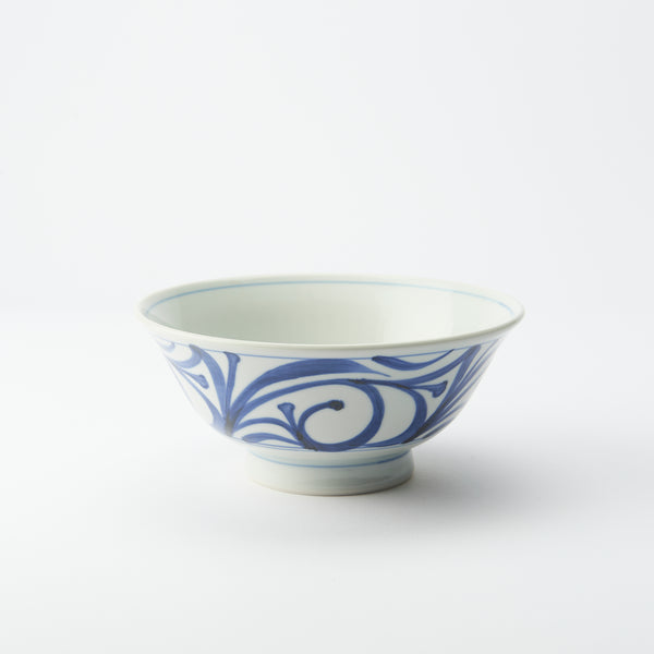 Baizan Kiln Arabesque Tobe Ramen Bowl M