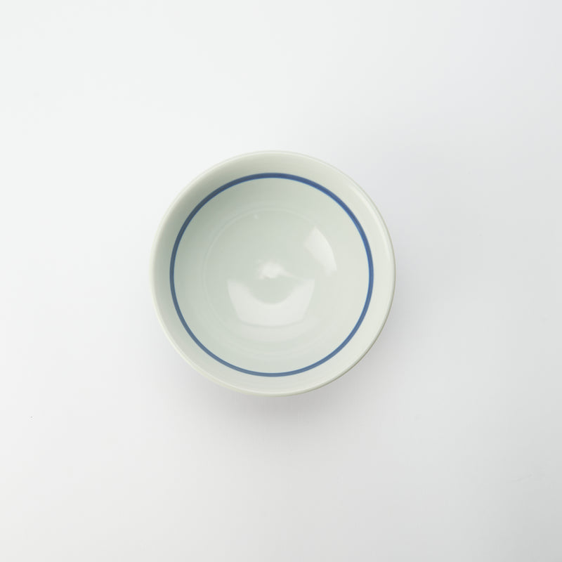 Baizan Kiln Gosu and Red Line Tobe Donburi Bowl S