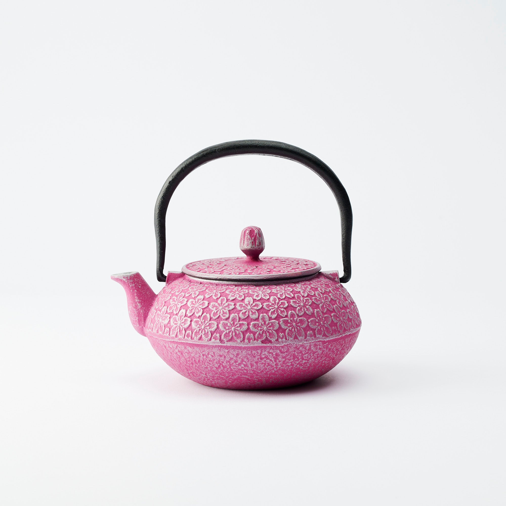 Roji Associates Pink Sakura Nambu Ironware Cast Iron Teapot