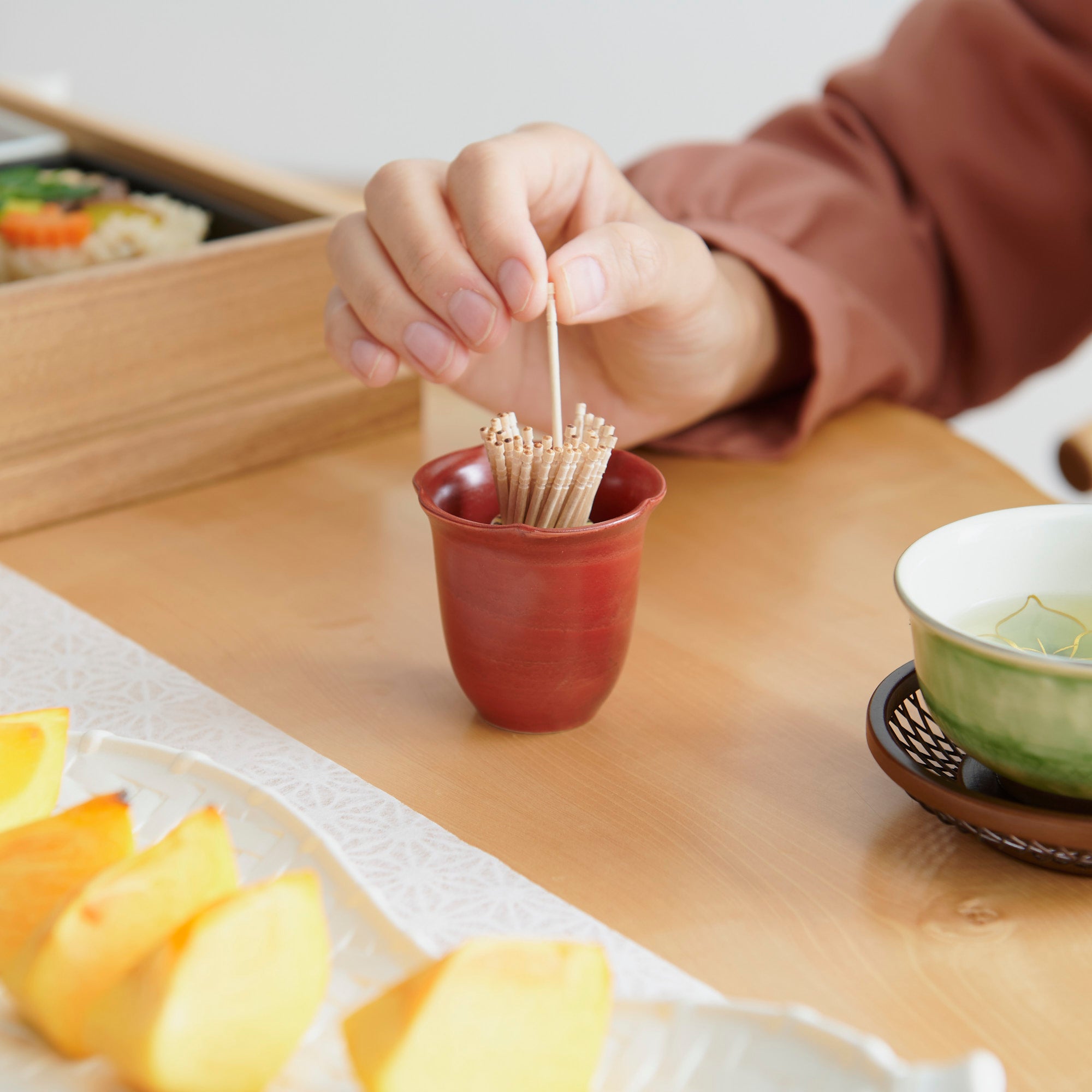 Camellia Toothpick Holder