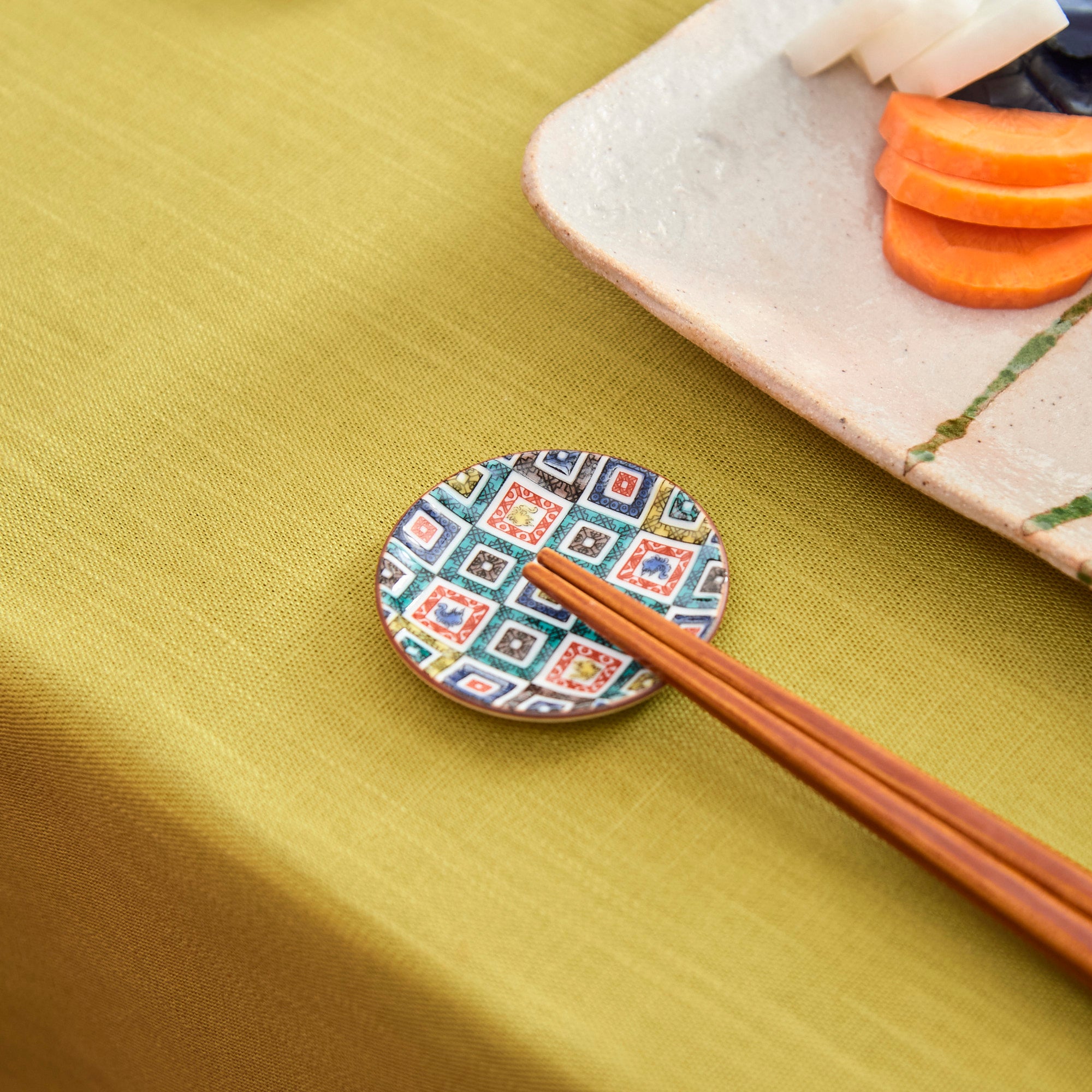 Patterned Chopstick Rest Set