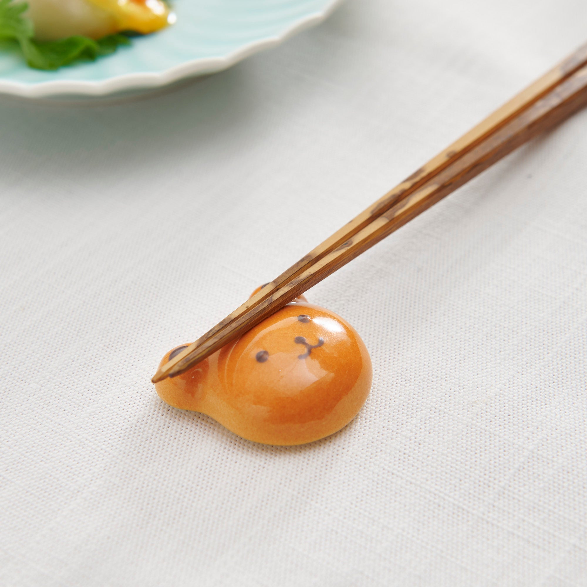 Animal-Themed Bread Chopstick Rest