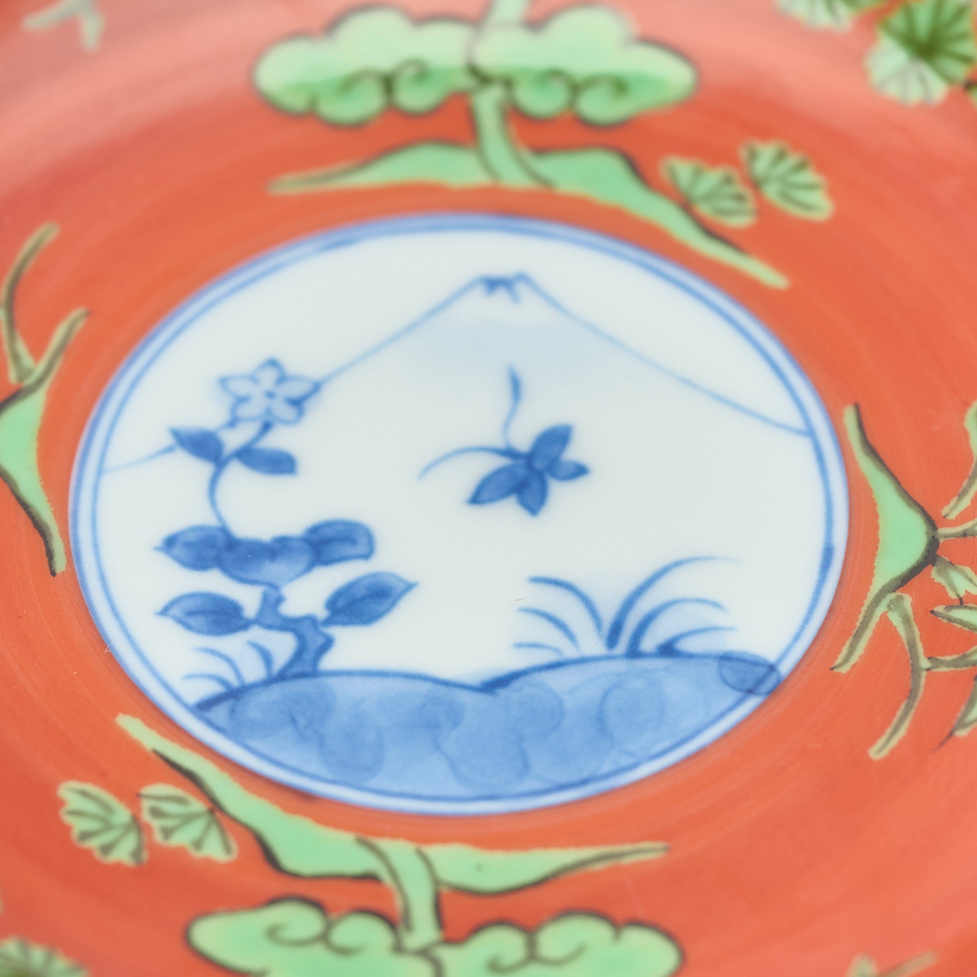 Somenishiki Mt. Fuji Sauce Plate