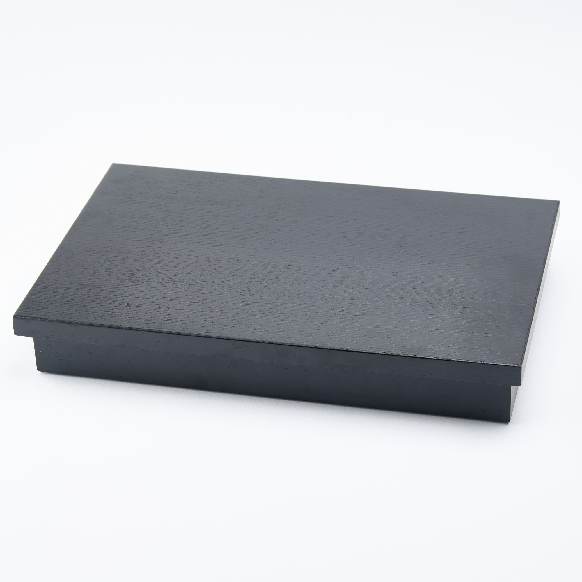 Matte Black Modern Shokado Bento Box LL