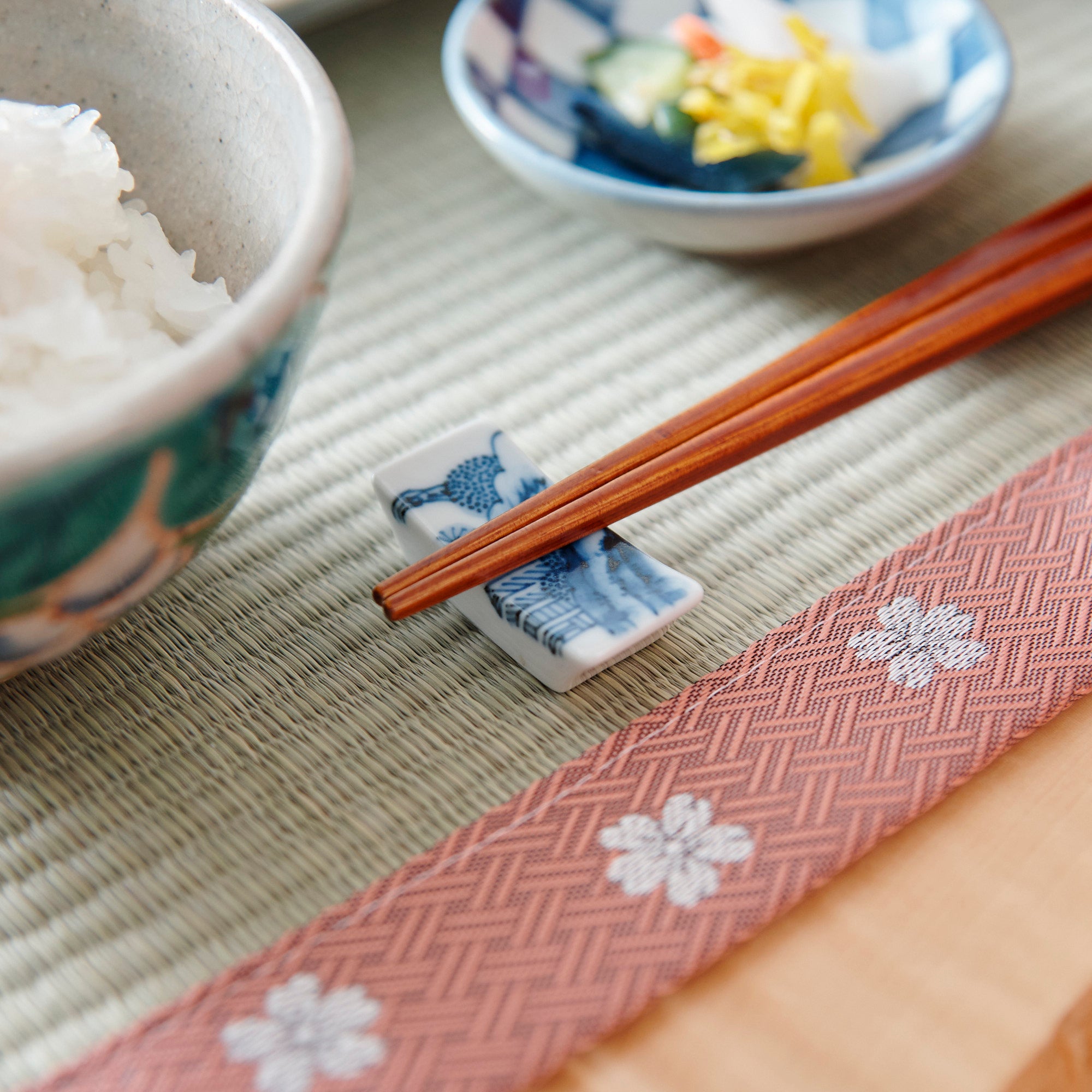 Palace and Landscape Chopstick Rest Set